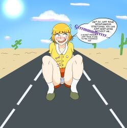 blonde_hair imminent_fart legs_apart mrtomato8224 oc original_character panties