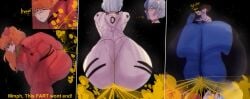 1femboy 2girls ass_focus asuka_langley_sohryu bottom_heavy comic dialogue elevator facesitting fart fart_everywhere fart_fetish farting_on_another fat_ass female gainax male melissaalli neon_genesis_evangelion pleasure_face rei_ayanami shinji_ikari tight_clothing