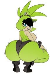 1girls afrosoricid anthro ass big_ass big_breasts big_butt bottom_heavy bouncing_ass breasts broly_culo bubble_ass bubble_butt crouching dat_ass dumptruck_ass ear_piercing edit erect_nipples fat_ass fat_butt female female_only huge_ass huge_butt idw_comics idw_publishing large_ass large_breasts large_butt looking_at_viewer looking_back meme mobian_(species) nipple_piercing nipples panties piercing punk_girl roga14 sega shoes sonic_(series) sonic_the_hedgehog_(comics) sonic_the_hedgehog_(idw) sonic_the_hedgehog_(series) squatting surge_the_tenrec tenrec thick_ass thick_thighs throwing_it_back topless twerking wide_hips