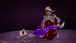 alternate_universe animated_skeleton artist_signature dust_sans dusttale ectobody ectopenis fan_character fist fisting gay horror_sans horrortale mlm purple_body purple_penis red_body sans sans_au sanscest self_upload sinner0w0 skeleton undertale_au yaoi