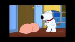 20th_century_fox 20th_century_studios ass big_butt brian_griffin canonical_scene family_guy fox_corporation funny fuzzy_door_productions lmao male_only naked non-human not_porn peter_griffin production_studio_for_tv_series rupert_(family_guy) stewie_griffin sticking_ass_out tagme toony video