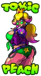 alpha_channel ass_focus demien female for_sticker_use large_ass large_breasts lucidartdvc mario_(series) no_background piercing png princess_peach punk punk_girl ripped_clothing sticker_template thick_lips thick_thighs transparent_background transparent_png wide_hips