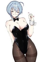 1girls 2d 2d_(artwork) 2d_artwork angela_(library_of_ruina) angry angry_expression angry_face background big_breasts blue_hair blue_hair_female bowtie breasts bunny_suit bunnysuit cleavage collar library_of_ruina one_eye_closed pantyhose project_moon short_hair short_hair_female vvernerluniq white-skin white-skinned_female white_background white_skin white_skinned white_skinned_female yellow_eyes yellow_eyes_female