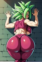 ai_generated big_ass big_breasts dragon_ball_super fusion kefla large_hips potara_earrings super_saiyan