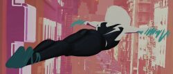 1girls ass die_lit flats gwen_stacy marvel marvel_comics screencap screenshot shoes smear_frame spider-gwen spider-gwen_(spider-verse) spider-man:_into_the_spider-verse spider-man_(series)