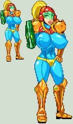 alternate_breast_size armor armored_samus bimbo blonde_hair casetermk covered_navel female helmet helmet_with_visor huge_ass huge_breasts lips metroid nintendo pixel_art power_suit samus_aran thick_thighs varia_suit varia_suit_helmet wide_hips zero_suit zero_suit_samus