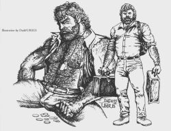 dade_ursus archived_source original gay yaoi tagme male male_only monochrome traditional_media 1995