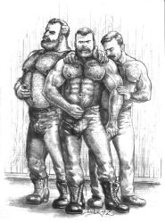 dade_ursus archived_source original gay yaoi tagme male male_only monochrome traditional_media 1992
