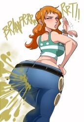 1girls 2020s 2026 2026s ass ass_bigger_than_head ass_cleavage ass_ripple ass_ripples digital_drawing_(artwork) digital_media_(artwork) eproctophillia eyes_closed fanning_face fanning_self fart fart_cloud fart_fetish fart_ripple farting female female_focus female_only fetish gassy gassy_ass gassy_female hourglass_figure hourglass_figured_female jpeg nami nami_(one_piece) nami_(post-timeskip) no_background one_piece onomatopoeia orange_hair orange_hair_female post_timeskip same_artist_different_name simple_background solo solo_female solo_focus twitter_link voluptuous voluptuous_body voluptuous_female white_background xee xeenitsu zeeny