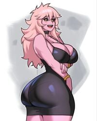 1girls arms_up ashido_mina ashido_mina_time-skip ass ass_bigger_than_head ass_bigger_than_torso ass_clapping ass_focus ass_in_dress big_ass big_breasts boku_no_hero_academia boku_no_hero_academia_(finale) breasts bubble_butt dress fat_ass female female_only gluteal_fold handbag horns huge_ass jakuson_z large_ass massive_ass milf mina_ashido mina_ashido_curvy_(meme) mina_ashido_time-skip my_hero_academia my_hero_academia_(finale) pink-skinned_female pink_hair pink_skin post-timeskip rear_view solo tagme thick_ass thick_thighs thunder_thighs wide_hips
