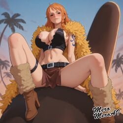 nami (elbaf) from one piece by meromeroai