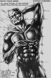 stepan_zubinski traditional_media monochrome gay yaoi original archived_source male male_only