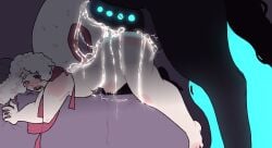 2boys belly_bulge crying cuntboy cuntboy/male dilfsona diphallia diphallism drooling epic_the_musical excessive_cum feral_penetrating gay horse male male_only oc_x_canon poseidon_(epic_the_musical) teirvas_(dilfsona) yaoi