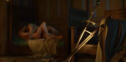 2boys blurry blurry_background hans_capon_(kingdom_come:_deliverance) henry_(kingdom_come:_deliverance) kingdom_come:_deliverance_(franchise) kingdom_come:_deliverance_ii male missionary_position nude sex