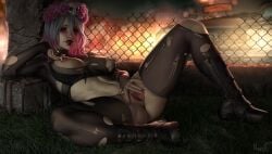 sable ward from dbd by nageki (artist)