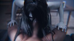 1girls big_ass big_breasts big_thighs breasts breasts_bigger_than_head bust busty curvaceous curvy curvy_figure female ghost_girl hips huge_ass huge_breasts large_ass large_breasts light-skinned_female light_skin nightmare_waifu pale-skinned_female pale_skin round_ass sadako_yamamura slim_waist spirit the_ring thick thick_hips thick_legs thick_thighs thighs voluptuous waist wide_hips wide_thighs yamamura_sadako 3d magikal3d 1boy1girl 1boy male male/female straight oral fellatio blowjob