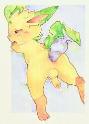 leafeon trem_trrn cum buttplug sex_toy from_behind feral