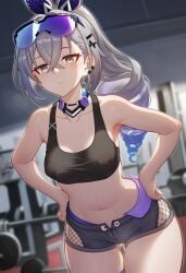 silver wolf (honkai: star rail) from honkai: star rail by lunealter