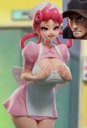 1boy 1boy1girl 1girls 3d ai_generated ai_voice_acted big_ass big_breasts big_thighs breasts bust busty chest curvaceous curvy curvy_figure digital_media_(artwork) female game_freak grey_(numh) hips huge_ass huge_breasts huge_thighs large_ass large_breasts large_thighs legs light-skinned_female light-skinned_male light_skin male male/female mature mature_female mature_male ninja-8004 nintendo notice_us_monster_hunter nurse nurse_cap nurse_joy nurse_uniform pink_hair pokemon slim_waist sound straight tagme thick thick_hips thick_legs thick_thighs thighs video voice_acted voluptuous waist wide_hips wide_thighs