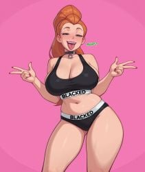 sam (totally spies) from blacked