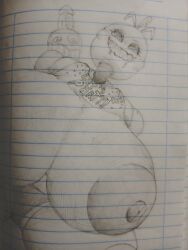 animatronic animatronic_female artist_request beakless big_breasts breasts breasts_bigger_than_head breasts_out chicken chicken_girl cupcake_(fnaf) female five_nights_at_freddy's five_nights_at_freddy's_2 fnaf hyper hyper_breasts pencil_(artwork) phasianid robot robot_girl scottgames solo toy_chica_(fnaf) yellow yellow_skin zvy_ofc
