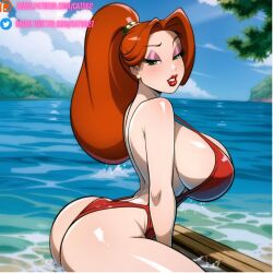jessica rabbit from disney by cats62