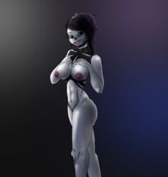 breasts catalina_la_catrina dia_de_los_muertos white_skin