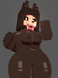 1girls 3d 3d_(artwork) anthro big_breasts black_body black_fur black_hair breasts coresvoid curvy curvy_body curvy_female curvy_figure digital_media_(artwork) female fur furry hi_res mal0 malo mine-imator minecraft open_mouth pointy_teeth scp-1471 scp-1471-a scp_foundation sharp_teeth skull skull_head smooth_skin solo tail thick_thighs thigh_highs thighs white_eyes wide_hips