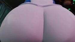 3d alternate_version_available animated ass ass_in_face ben_10 big_ass cartoon_network close-up grinding gwen_tennyson kishi moaning pov sound twerking video