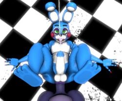 3d 3d_(artwork) animatronic anthro anthro_on_anthro blue_body bonnie_(fnaf) cumming cumming_while_penetrated femboy five_nights_at_freddy's five_nights_at_freddy's_2 fnaf furry gay gay_anal gay_sex robot robot_humanoid sfm sfmjake33 source_filmmaker toy_bonnie_(fnaf) withered_bonnie