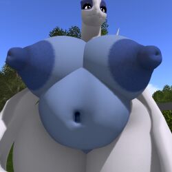 big_breasts breasts ferialexonar huge_breasts lugia pokemon pokemon_(species) thick_thighs wide_hips