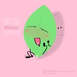 battle_for_dream_island bfb bfdi cum cum_in_pussy girl leafy_(bfdi) object_show object_shows only_female pussy trembling_for_pleasure wawa