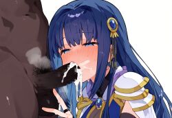 1boy 1girls 2024 ai_generated blowjob blue_eyes blue_hair blush blush_lines censored crying crying_with_eyes_open dark-skinned_male dark_skin fellatio female hand_on_penis handjob human human_only interracial light-skinned_female light_skin madoka_worship magia_record:_mahou_shoujo_madoka_magica_gaiden magical_girl mahou_shoujo_madoka_magica male masturbating masturbation medium_hair nanami_yachiyo oral oral_sex penis penis_grab puella_magi_madoka_magica straight sucking sucking_penis young