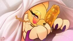 digi_(yourdigimongirl) foreskin glasses penis renaming renamon under_covers yourdigimongirl