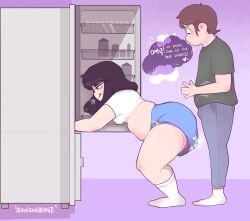 abdl diaper diaper_fetish diapered_dom diapersitting feeding femdom full_diaper pampers squishibunz