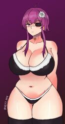 big_breasts bunny cybernetics inkierose_(inkierose) keyttheball marshmallow oc pink_hair seabunny thick_thighs