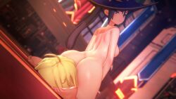 1080p 1boy 1girls 3d 60fps aether_(genshin_impact) animated ass barefoot big_ass big_breasts completely_nude cunnilingus curvaceous curvy facesitting feet female genshin_impact hat illusion_soft kiaps koikatsu large_ass large_breasts loop mona_(genshin_impact) mp4 no_sound nude self_upload short_playtime soles tagme thick_thighs thighs toes twintails video wide_hips