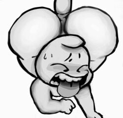 anal big_ass brain_dump fat_ass filthyopossum gay goofball_the_goofy_cartoon_ghost_(character) moaning non-human painful_anal tongue toony