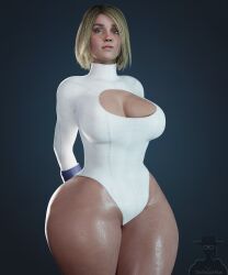 1girls 3d ass ass_visible_from_the_front big_ass big_breasts bimbo blender blender_(software) bodysuit boob_window bubble_ass bubble_butt chubby cleavage cleavage_cutout clothing curvy curvy_figure dat_ass dc dc_comics dumptruck_ass fat_ass gigantic_ass hips_wider_than_shoulders hourglass_figure huge_ass huge_breasts huge_thighs injustice_2 kara_zor-l karen_starr kryptonian leotard lips looking_at_viewer massive_ass pawg pear_shaped plump power_girl power_girl_(injustice) round_ass seductive_look skimpy skimpy_clothes solo superheroine theduudeman thick thick_ass thick_thighs thunder_thighs tight_clothing voluptuous wide_hips