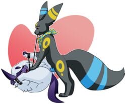 absol anal balls bondage canid canine duo eeveelution erroremma feral fluffy fluffy_tail fur genitals gradient_background grey_body grey_fur hi_res jun_(erroremma) male male/male mammal nintendo penetration pink_background pinned pokémon_(species) pokemon pokemon_(species) purple_body purple_fur scarf shawn_(dakotafrostwolf) smile toe_curl transparent_background umbreon video_games white_body white_fur white_outline yellow_body yellow_fur