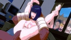 3d anal anal_sex animated bed big_penis black_hair bob_cut boruto:_naruto_next_generations bouncing_balls bouncing_breasts censored cheating_wife dark-skinned_male dv89 female full_nelson hands_around_neck huge_balls huge_cock hyuuga_hinata indoors interracial light-skinned_female male milf naruto naruto_(series) netorare nipples ntr raikage straight yellow_hair