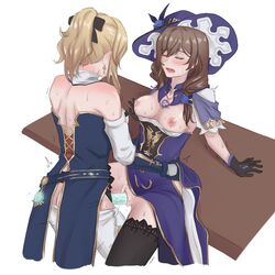 jean gunnhildr from genshin impact by yuren