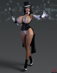 zatanna from dc by aesmadaeva37