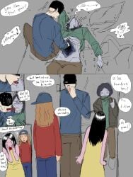 coat guy (no, i'm not a human) from no, i'm not a human by ixnsfw07