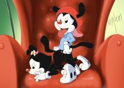 dot warner from animaniacs by minum