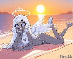 emily (hazbin hotel) from hazbin hotel by deskk