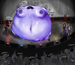 areolae blue_body blue_skin blue_skinned_male blueberry_cum blueberry_inflation blueberry_juice body_inflation breast_expansion breasts ejaculation emo emo_boy inflation leaking_nipples male male_inflation moobs naked navel nipples nude nude_male outie_navel penis public_humiliation spherical_inflation sunken_head sunken_limbs vampbelly