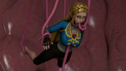 3d barefoot bondage breasts clothed eaten_then_fucked female female_prey inside_creature interspecies monster monster_on_female princess_zelda pussy sfm tentacle tentacle_in_mouth tentacle_in_pussy titjob vore zelda_(breath_of_the_wild) zeldasfmgirl
