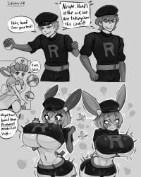 minun from pokemon by bimboaudino