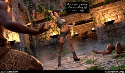 lara croft from tomb raider by jizzmasterzero